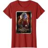 imageStar Wars Skeleton Crew Neel with Series Logo Disney TShirtCranberry Red