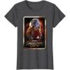 imageStar Wars Skeleton Crew Neel with Series Logo Disney TShirtDark Heather Grey