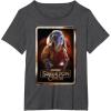 imageStar Wars Skeleton Crew Neel with Series Logo Disney TShirtDark Heather Grey