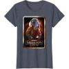 imageStar Wars Skeleton Crew Neel with Series Logo Disney TShirtHeather Blue