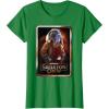 imageStar Wars Skeleton Crew Neel with Series Logo Disney TShirtKelly Green