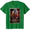 imageStar Wars Skeleton Crew Neel with Series Logo Disney TShirtKelly Green