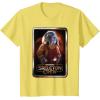 imageStar Wars Skeleton Crew Neel with Series Logo Disney TShirtLemon Yellow