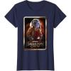 imageStar Wars Skeleton Crew Neel with Series Logo Disney TShirtNavy Blue