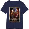 imageStar Wars Skeleton Crew Neel with Series Logo Disney TShirtNavy Blue