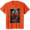 imageStar Wars Skeleton Crew Neel with Series Logo Disney TShirtOrange