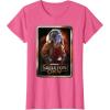 imageStar Wars Skeleton Crew Neel with Series Logo Disney TShirtPink Heather