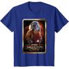 imageStar Wars Skeleton Crew Neel with Series Logo Disney TShirtRoyal Blue