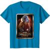 imageStar Wars Skeleton Crew Neel with Series Logo Disney TShirtSapphire Blue