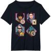 imageStar Wars Skeleton Crew Wim Fern KB and Neel Patches Disney TShirtBlack