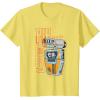 imageStar Wars The Acolyte Pip the PIP Repair Droid TShirtLemon Yellow