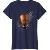 imageStar Wars The Acolyte Sith Mask the Strangers Helmet TShirtNavy Blue