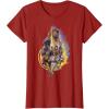 imageStar Wars The Acolyte Witches and Jedi of the High Republic TShirtCranberry Red