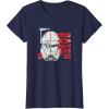 imageStar Wars The Bad Batch Crosshair Logo V2 TShirtNavy Blue