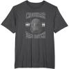 imageStar Wars The Bad Batch Crosshair Unit 99 Big Face TShirtDark Heather Grey