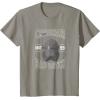 imageStar Wars The Bad Batch Crosshair Unit 99 Big Face TShirtSlate Grey