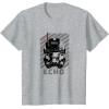 imageStar Wars The Bad Batch Echo Big Face TShirtHeather Grey