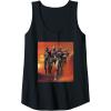 imageStar Wars The Bad Batch Hunter Wrecker Tech Crosshair Sunset Tank TopBlack