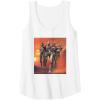 imageStar Wars The Bad Batch Hunter Wrecker Tech Crosshair Sunset Tank TopWhite