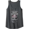 imageStar Wars The Bad Batch Wrecker Helmet Sketch Tank TopDark Heather Grey