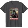 imageStar Wars The Mandalorian Boba Fett TShirtDark Heather Grey