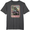 imageStar Wars The Mandalorian Boba Fett TShirtDark Heather Grey