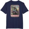 imageStar Wars The Mandalorian Boba Fett TShirtNavy Blue