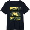 imageStar Wars The Mandalorian Concord Dawn Comic Style Scene TShirtBlack