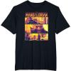 imageStar Wars The Mandalorian Greef Karga Epic Scene Poster TShirtBlack