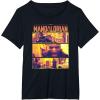 imageStar Wars The Mandalorian Greef Karga Epic Scene Poster TShirtBlack