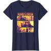 imageStar Wars The Mandalorian Greef Karga Epic Scene Poster TShirtNavy Blue