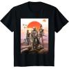 imageStar Wars The Mandalorian Group Poster TShirtBlack