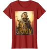 imageStar Wars The Mandalorian Kuiil I Have Spoken TShirtCranberry Red