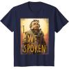 imageStar Wars The Mandalorian Kuiil I Have Spoken TShirtNavy Blue