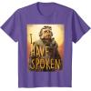 imageStar Wars The Mandalorian Kuiil I Have Spoken TShirtPurple Heather
