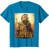 imageStar Wars The Mandalorian Kuiil I Have Spoken TShirtSapphire Blue