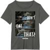 imageStar Wars The Mandalorian The Child Dont Eat That R2 TShirtAsphalt Grey