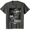 imageStar Wars The Mandalorian The Child Dont Eat That R2 TShirtAsphalt Grey