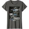 imageStar Wars The Mandalorian The Child Dont Eat That R2 TShirtAsphalt Grey