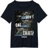 imageStar Wars The Mandalorian The Child Dont Eat That R2 TShirtBlack