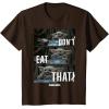 imageStar Wars The Mandalorian The Child Dont Eat That R2 TShirtBrown