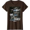 imageStar Wars The Mandalorian The Child Dont Eat That R2 TShirtBrown