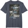imageStar Wars The Mandalorian The Child Dont Eat That R2 TShirtHeather Blue