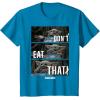 imageStar Wars The Mandalorian The Child Dont Eat That R2 TShirtSapphire Blue