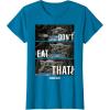 imageStar Wars The Mandalorian The Child Dont Eat That R2 TShirtSapphire Blue