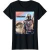imageStar Wars The Mandalorian The Child Painting TShirtBlack