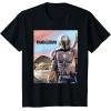 imageStar Wars The Mandalorian The Child Painting TShirtBlack