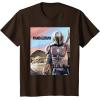 imageStar Wars The Mandalorian The Child Painting TShirtBrown