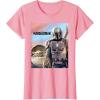 imageStar Wars The Mandalorian The Child Painting TShirtPink
