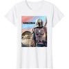 imageStar Wars The Mandalorian The Child Painting TShirtWhite